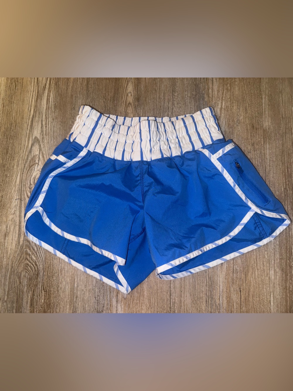 RARE lululemon athletica Blue Workout Shorts